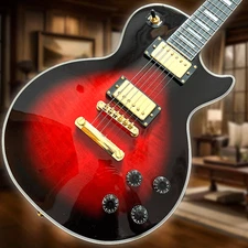 LP electric guitar Rosewood Fingerboard Solid Mahogany Body shipped from the USA