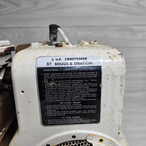 Briggs And Stratton Side Horizontal Shaft Engine 5hp *Started on Spray* - Afbeelding 3 van 8