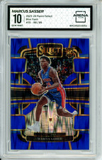 2023-24 Panini Select #70 Marcus Sasser Blue Flash RC /99 Gem Mint 10
