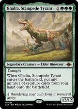 MTG English Ghalta, Stampede Tyrant NM Normal The Lost Caverns of Ixalan