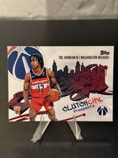 2025-26 Topps Basketball Clutch City Prospects #CC-6 Tre Johnson III -  Wizards