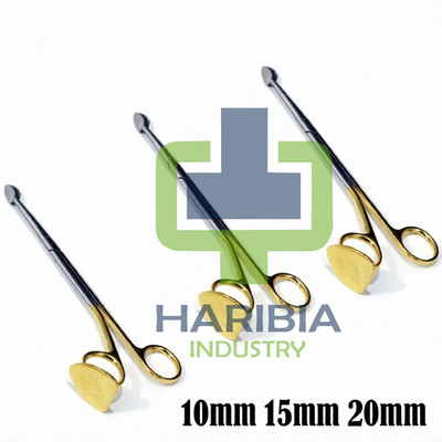 Trepsat Facial Flap Dissector Scissors Set of 3pcs 10mm 15mm 20mm