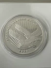 2020 half-ounce .999 SILVER American Double Eagle. $2 Cook Islands. Encapsulated