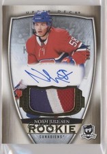 2018-19 Upper Deck The Cup Rookie Gold Foil 4/24 Noah Juulsen #70 Patch Auto a2v