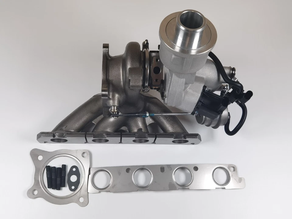 K04 F23L Upgraded 350HP Billet Turbocharger 53039700106 for Audi A4 A5 Q5 2.0L Foto 4 de 4