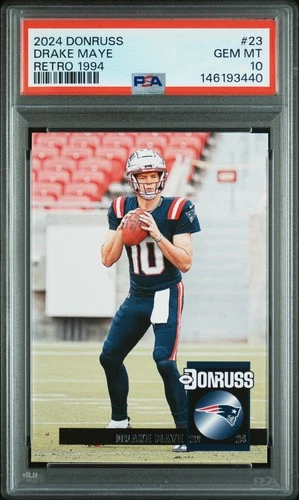 2024 PANINI DONRUSS RETRO 1994 #23 DRAKE MAYE ROOKIE RC PSA 10