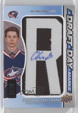 2016-17 SP Game Used 1/35 Oliver Bjorkstrand #DDM-OB Auto 5mc