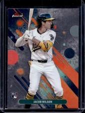 2025 Topps Finest Jacob Wilson Common RC Rookie #61 Athletics