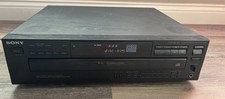 SONY CDP-C445 CD PLAYER 5-DISC CHANGER Tested  Working 