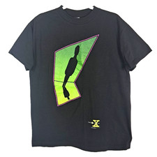 Vtg 94 The X-Files Stanley DeSantis T-Shirt Large Alien Shadow Single Stitch UFO