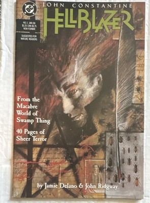 Hellblazer #1 1988 John Constantine Jamie Delano John Ridgway NM M