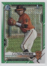 2021 Bowman Chrome Mega Box Green Mojo Refractor 98/99 Luis Toribio 11jg