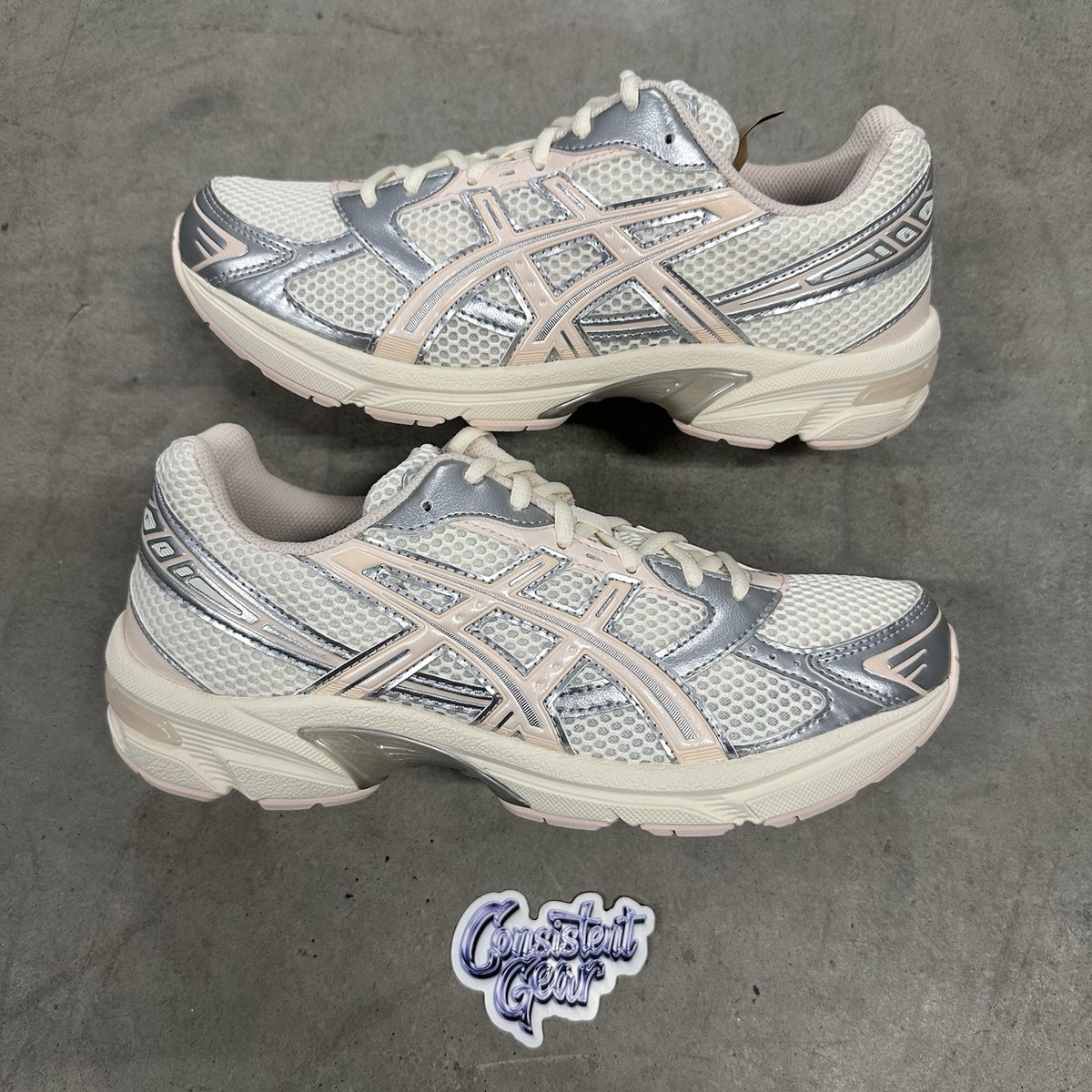 ASICS Gel 1130 Silver Pack Pink - Size 10W - 1202A505-100