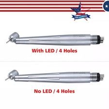 LED/Dental 45 Degree Surgical High Speed Handpiece Push Button 4 Hole NSK Style