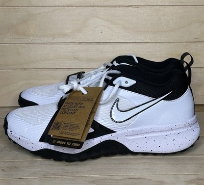 Nike Air Zoom Diamond Elite Turf Baseball Shoes White Black Men Sizes DZ0503-104 Nike Air Zoom Diamond Elite Turf Baseball Shoes Men main image 4