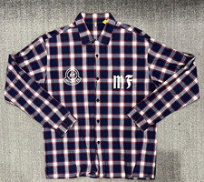 Moncler x Fragment Moncler Genius Hiroshi Fujiwara Plaid Button-Up Shirt L