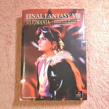 Final Fantasy 8 Ultimania Strategy Guide Book Oneowner Some Damage