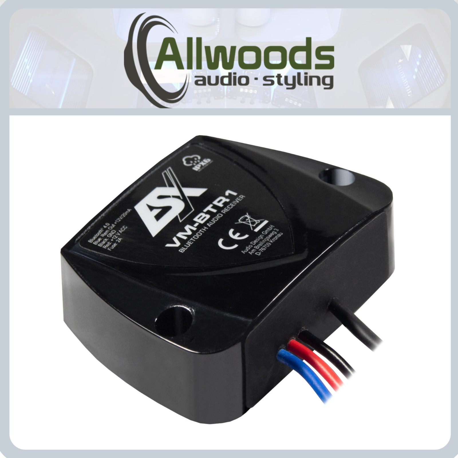 ESX VM-BTR1  Bluetooth 4.0 receiver with aptX &reg;