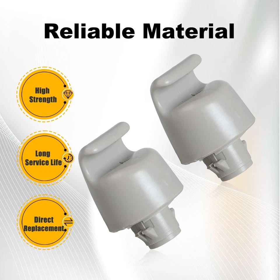 2x Soporte de clip de retención de parasol para Infiniti JX35 Nissan Máxima Quest Foto 2 de 4