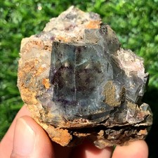 100G Natural Fluorite Cluster Crystal Specimen Freeform Energy Healing Reiki