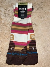 New Stance Mid Cushion FreshTek Performance Steady Crew Socks Small 5-7.5 20