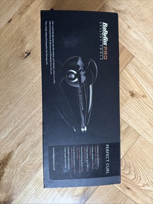 BaByliss Pro Perfect Curl beheizbarer automatischer Lockenstab schwarz, verstellbar