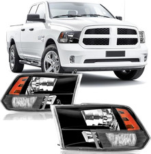 Headlights Assembly Compatible with 2009-2018 Dodge Ram 1500,2010-2018 Ram 2500