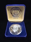 1991 1 oz Fine Silver Round Ronald Reagan Library Don Winton Commiserative Coin
