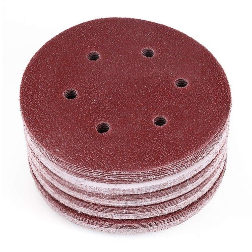 Toolant 6 Inch 60 Grit Sanding Discs - 50 Pack, 49 Hole Zirconia Film Backing, Compatible With Festool Sanders - View #6