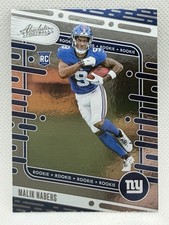 Panini Absolute 2024 Malik Nabers #106 New York Giants Rookie Football Card