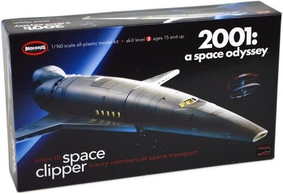 Moebius 1/160 2001 A Space Odyssey Space Clipper Orion Model Kit