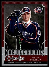 2008-09 O-Pee-Chee Nikita Filatov Rookie Columbus Blue Jackets #757