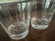 2024 Masters Double Old Fashioned Heavy Glasses Set Of 2
