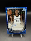 2025 Bowman Chrome - Javon Small Blue Geometric Refractor RC Auto /150 #BCA-JS