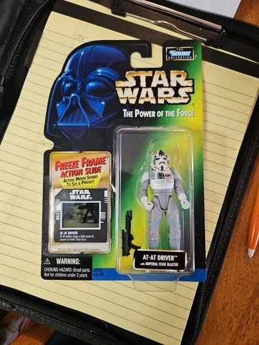 Star Wars Power of the Force AT-AT Driver with Imperial Blaster Action Figure