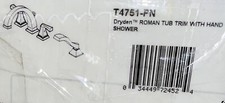 Delta Dryden T4751-PN Polished Nickel Roman Tub Faucet w/Handshower