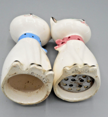 Vintage Holt Howard Set Cat Salt & Pepper Shakers Made in Japan