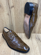 Stacy Adams Mens Dress Shoes 24936 701 Leather Memory Foam Lace Up Brown Size 9M