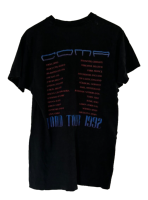 GUNS N' ROSES 1992年 Tシャツ BROCKUM VINTAGE GUNS N' ROSES CONCERT BROCKUM TEE SHIRT 1992 SIZE