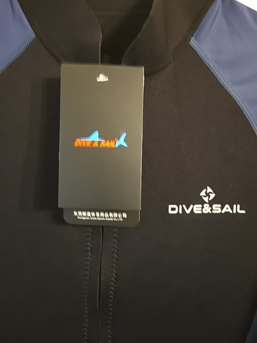 Men's Keep Warm Wetsuits 1.5mm Neoprene Front Zip Long Sleeve Shorty Dive NWT - Picture 8 of 21