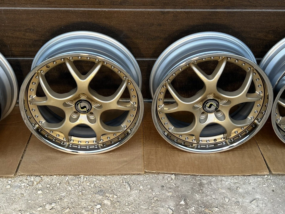 4x SCHMIDT VN-LINE 18” 5x112 7,5j ET 54 9j ET48 Für VW Golf V,Touran,Audi A3 - Bild 3 von 4