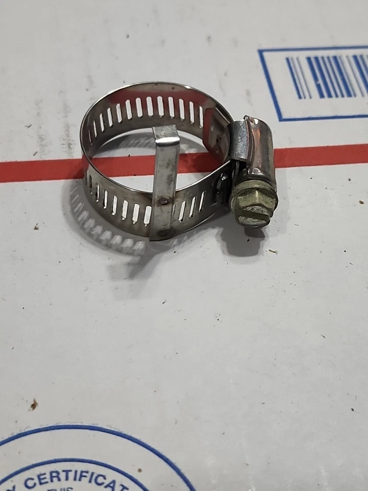 NUEVO DE LOTE 1962-1967 CHEVROLET NOVA ABRAZADERA DE MANGUERA DE AIRE ACONDICIONADO ORIGINAL GM 11/16"-1 1/4" Gama Foto 3 de 3