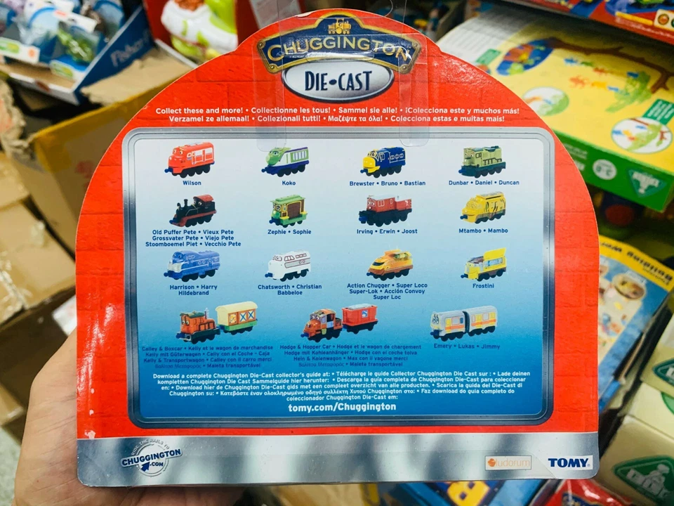 2010 Chuggington Toy Train Die-Cast CALLEY'S FIRE & RESCUE CARS Engine New - Image 2 of 2