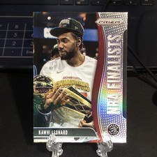 2019-20 Panini Prizm Basketball Kawhi Leonard NBA Finalists Silver Prizm Insert