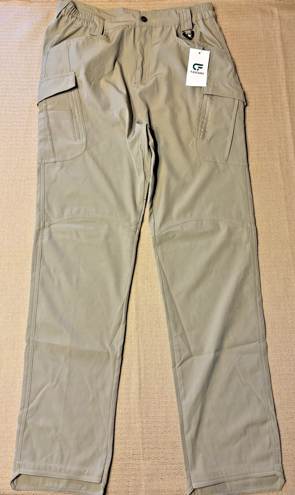 NEW Men's Flexcamo Tactical Series Waterproof Pants Size Large x 32