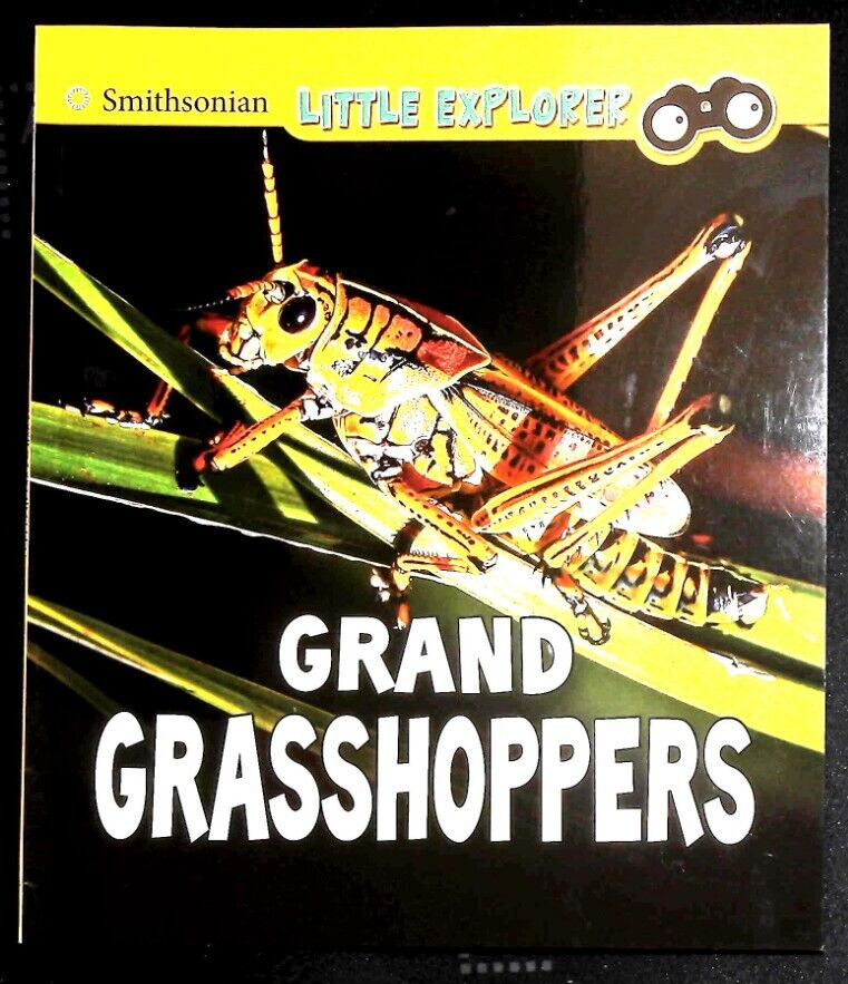 Grasshoppers - Book for Children age 5-7 Facts and Learning - New