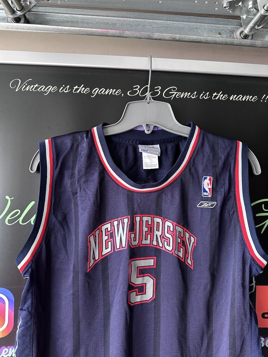 Vintage New Jersey Nets #15 Jason Kidd Jersey YOUTH KIDS NBA