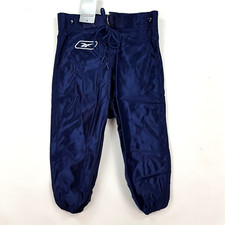Reebok Navy Blue Football Athletic Youth Size Small School Sports Pants Team