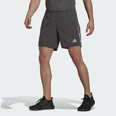 Adidas Own the Run Shorts Training Pants Jogging Running Gray H34502 | eBay