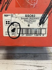 SMOOTH 302/304SS METAL WALL PLATE 2 GANG DUPLEX JUMBO SSO82 (LOT OF 24 )